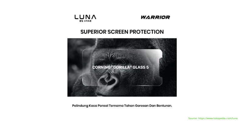 Layar Luna Warrior G6E