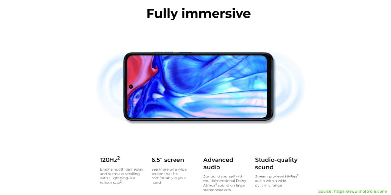 kredit hp motorola moto G45