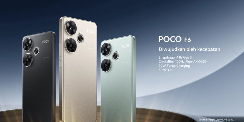 kredit HP Poco F6