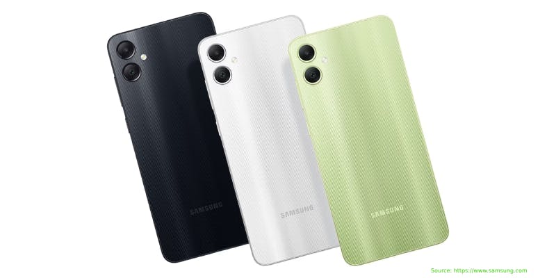 Desain Samsung Galaxy A05
