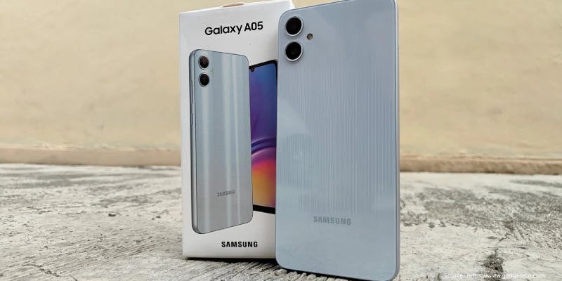 Header Samsung Galaxy A05