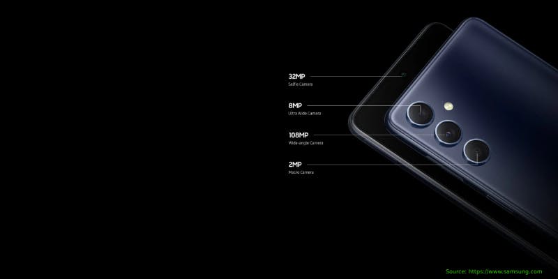 Kamera Samsung Galaxy M54 5G